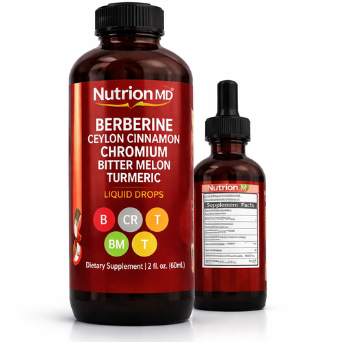 Berberine Liquid Drop – Gluco Tone