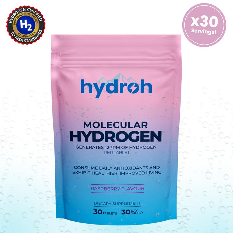 30 Effervescent Hydrogen Water Supplements
